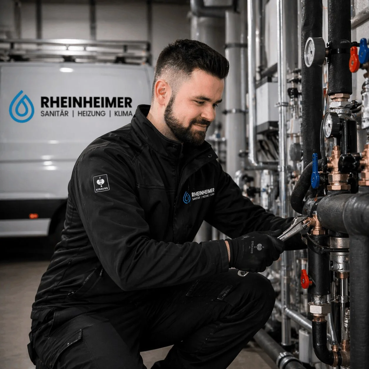 Tim mit Kunden bei der Beratung