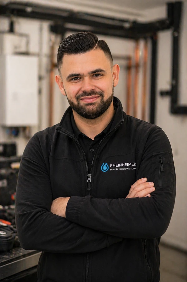 Tim Rheinheimer, Anlagenmechanikermeister